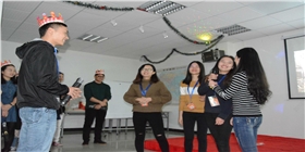 來自同事美好的祝福！