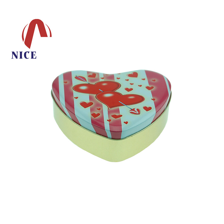 心形巧克力鐵盒包裝定做 心形巧克力鐵盒包裝定做