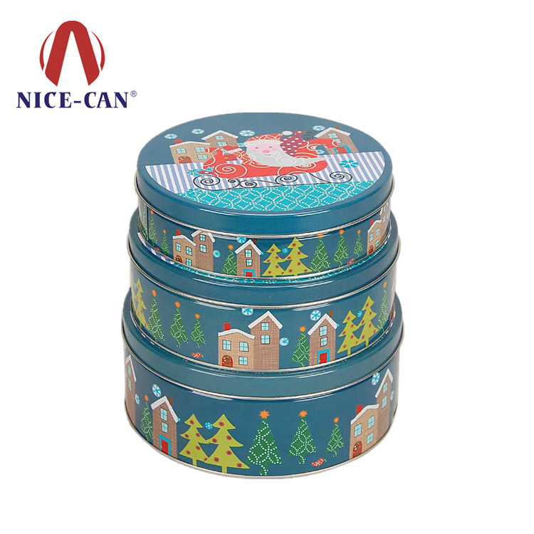 圣誕節(jié)鐵罐定制 圣誕節(jié)鐵罐定制