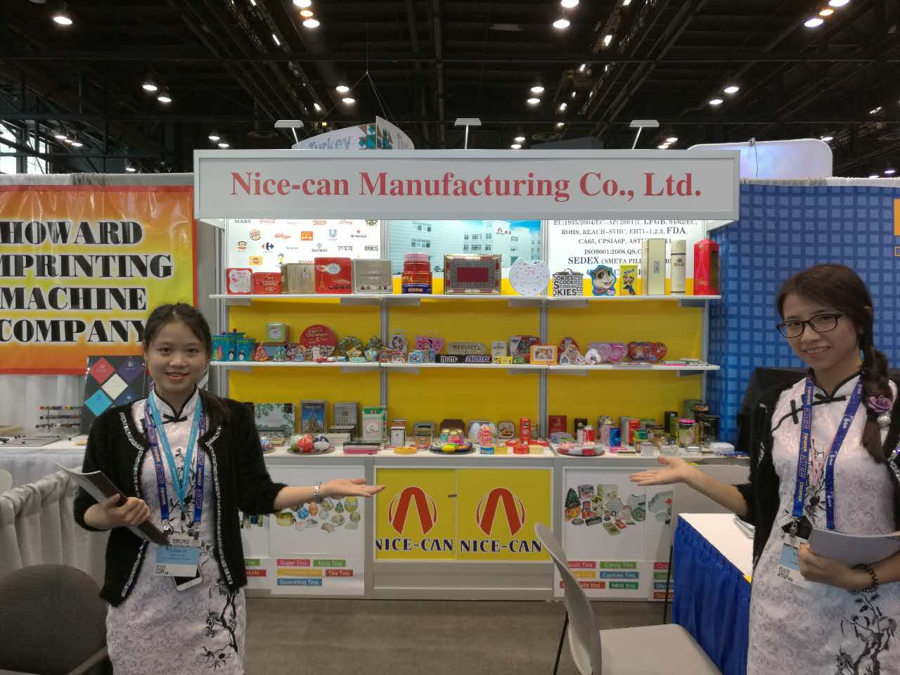 博新制罐參加美國糖果展 博新制罐參加美國糖果展