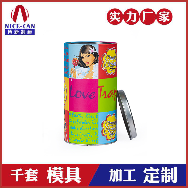 圓形棒棒糖鐵罐-食品包裝鐵罐廠 圓形棒棒糖鐵罐-食品包裝鐵罐廠